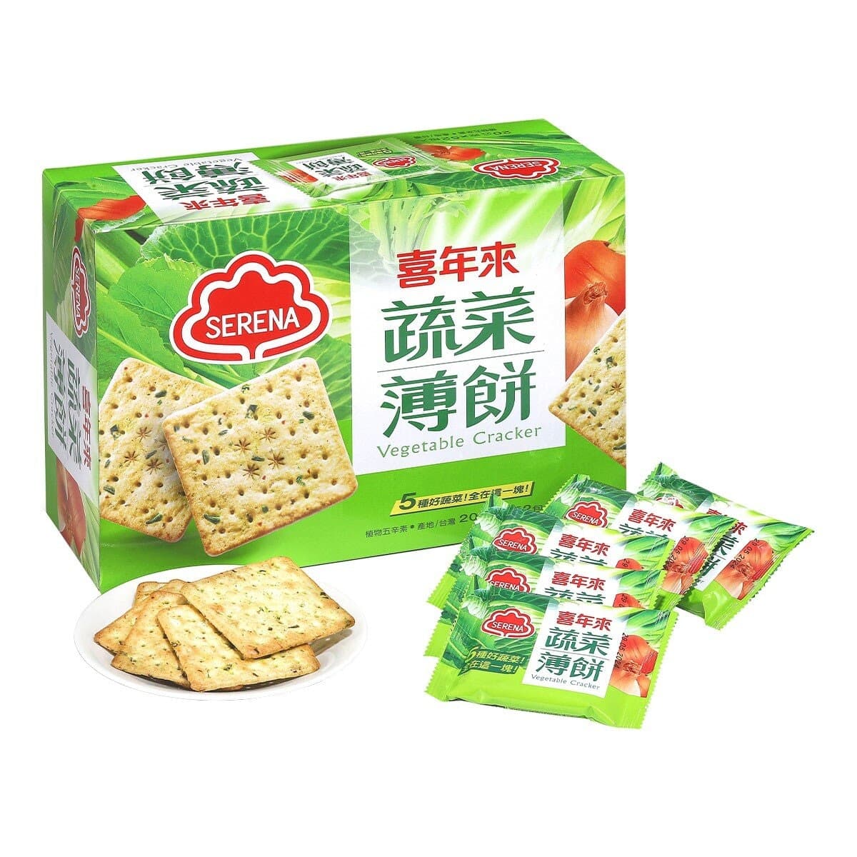 Xi Nian Lai Pancake Sayuran 20 gram X 52 bungkus