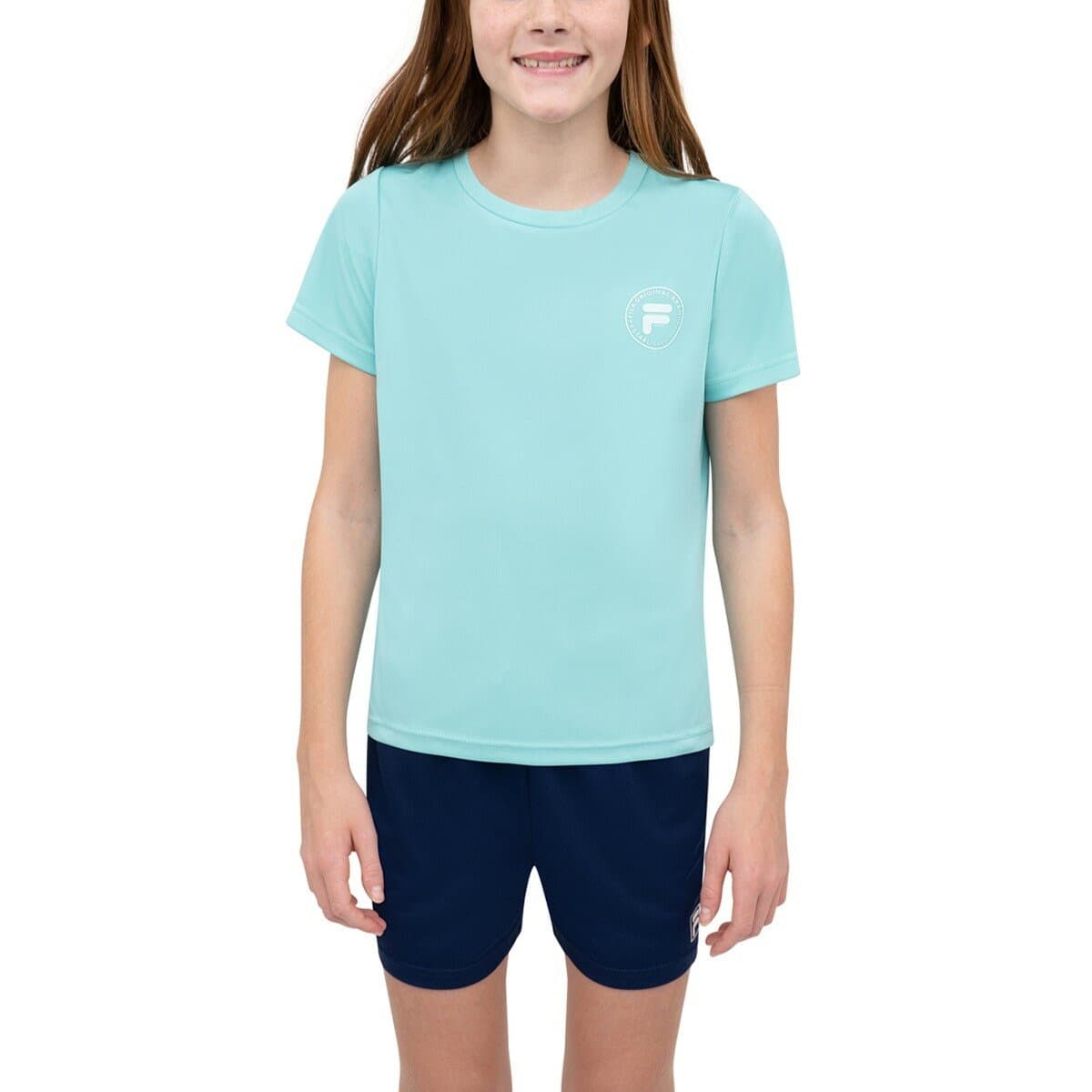 Set Lengan Pendek Anak Fila 3 pcs Hijau/Putih M