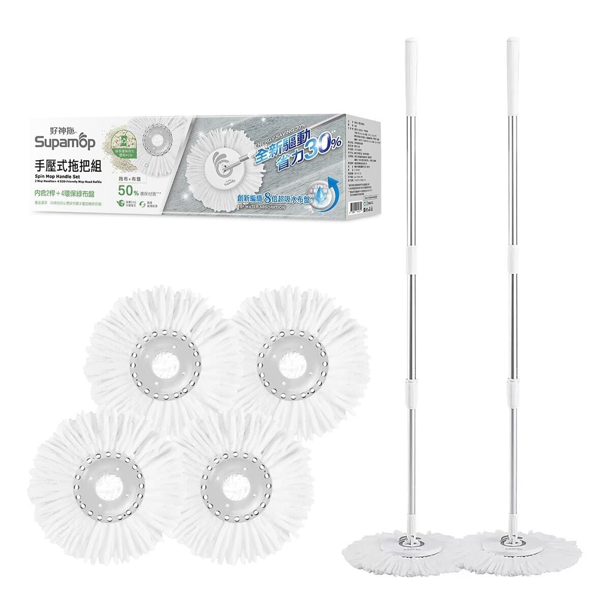 Hsien Tuwa Penggiling Lantai Press Manual Termasuk Stik 2 Buah + Pelapis Ramah Lingkungan 4 Buah