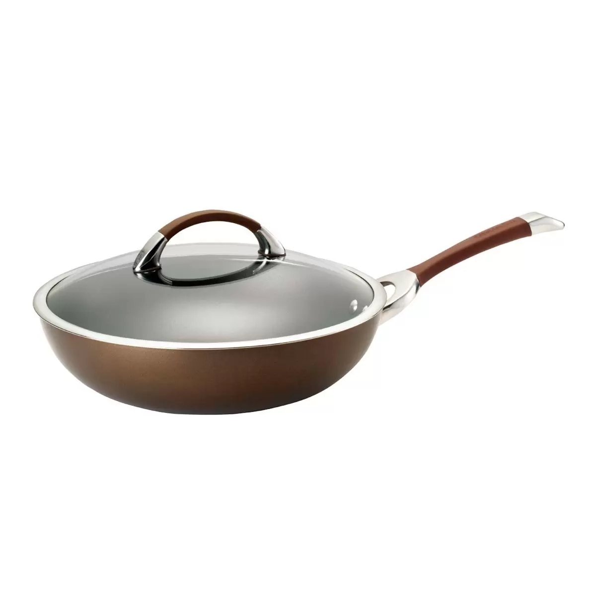Circulon Diamond Series Single Handle Frying Pan with Glass Lid 30.5 cm