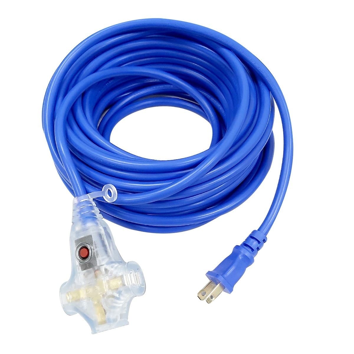 Taisheng Electric 3 stopkontak dengan lampu daya fleksibel 15 meter