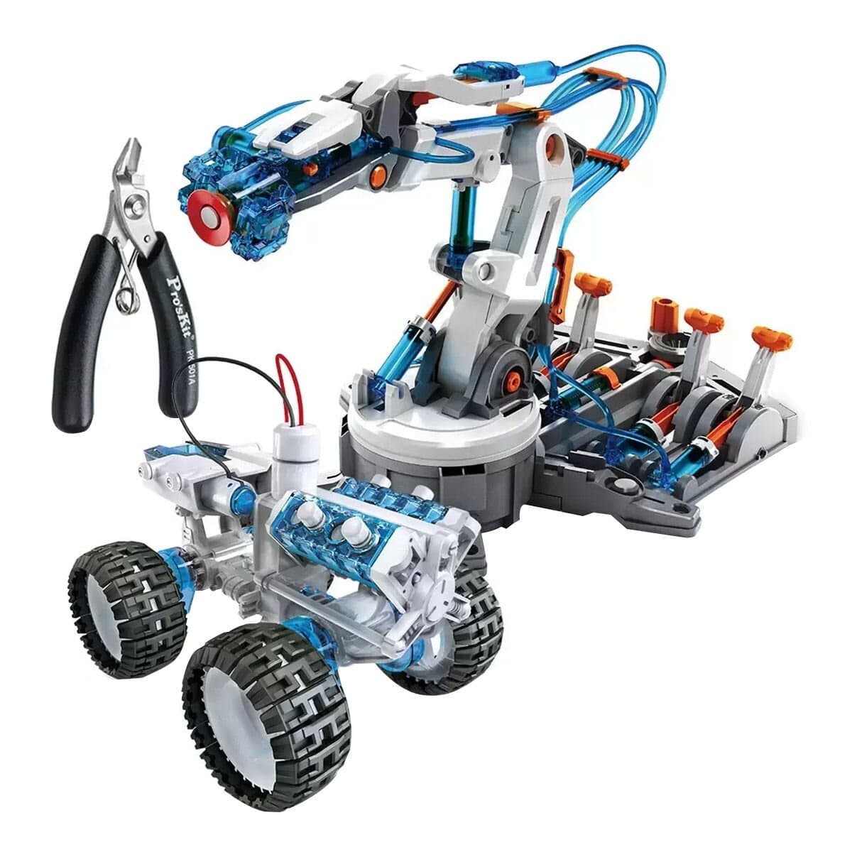 Pro'sKit Set Alat Hidrolik untuk Lengan dan Motor Air 8-10 Tahun Ke Atas