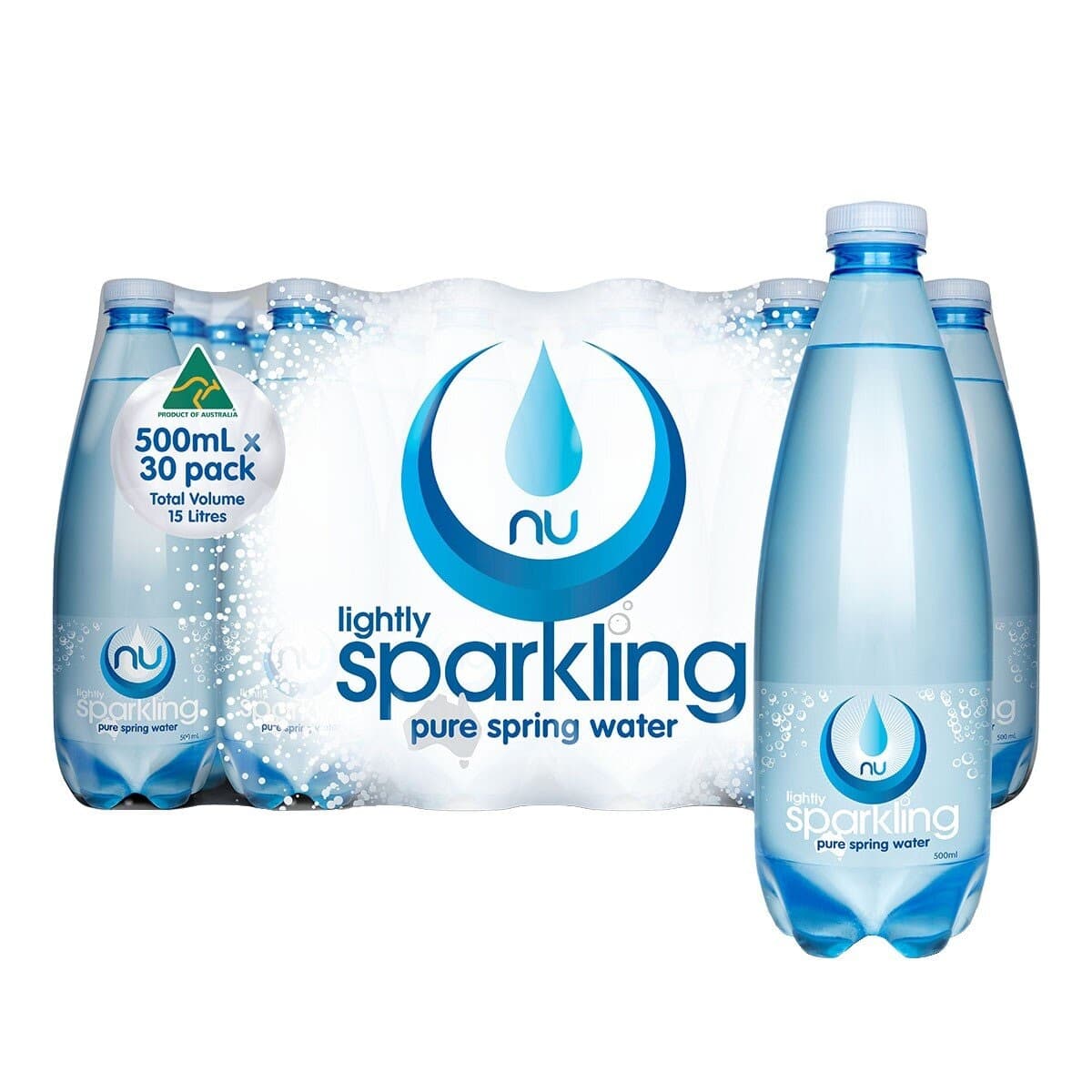 Nu-Pure minuman berkarbonasi 500 ml X 30 botol
