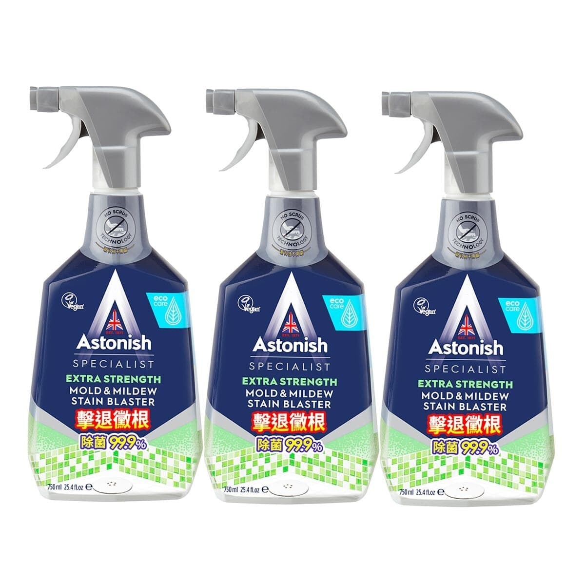 Astonish British Instant Mildew and Stain Remover 750 mililiter X 3 unit
