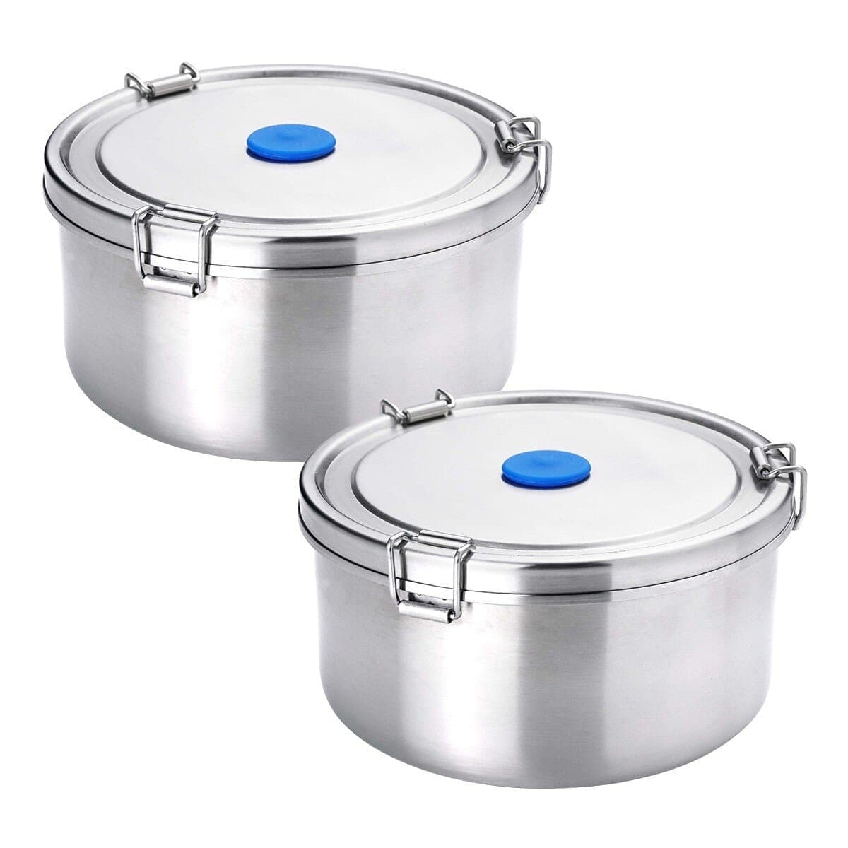 Kotak Makan Stainless Steel Niu Tou Pai 1 Liter X 2 Set