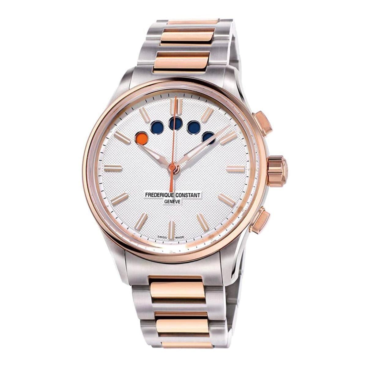 Jam Tangan Pria GMT Pengatur Waktu Kapal Pesiar Konstan Frederique FC-380VT4H2B