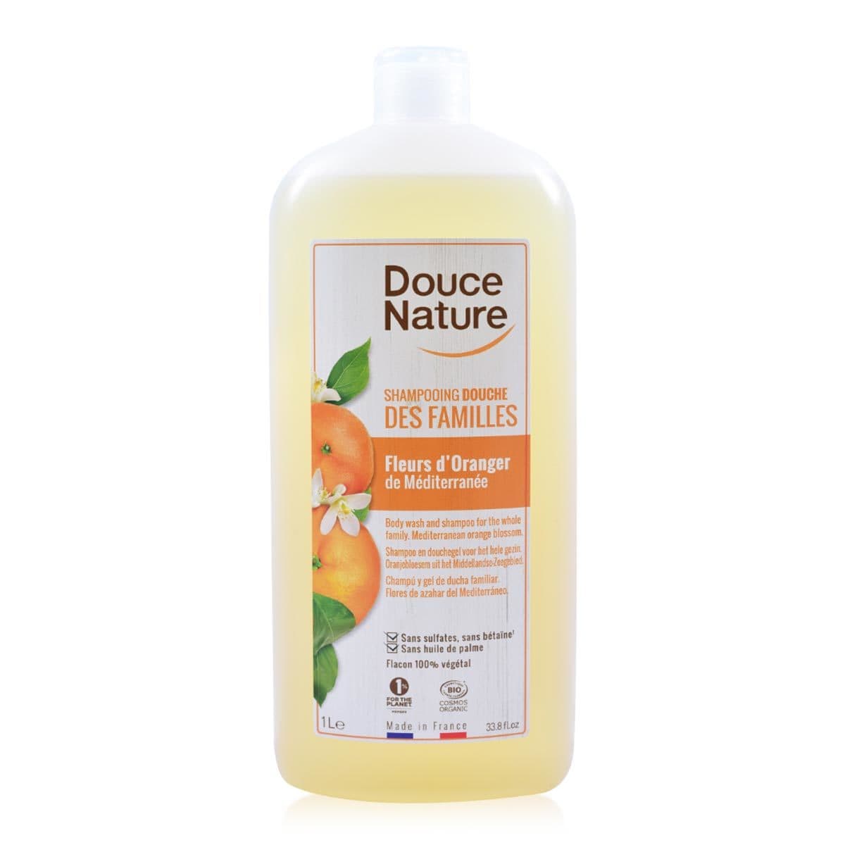 Douce Nature Shampoo and Body Wash Lemon Citrus 1 Liter