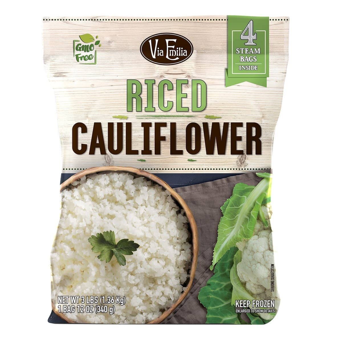 Via Emilia Brokoli Congealed Beku 340 gram X 4 bungkus