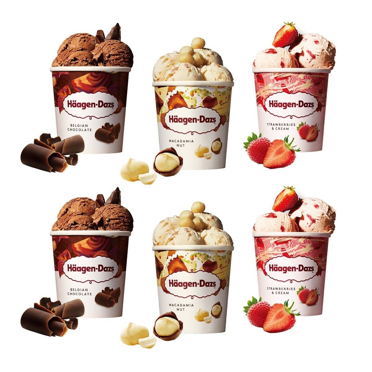 Es Krim Haagen-Dazs 473ml X 6pc