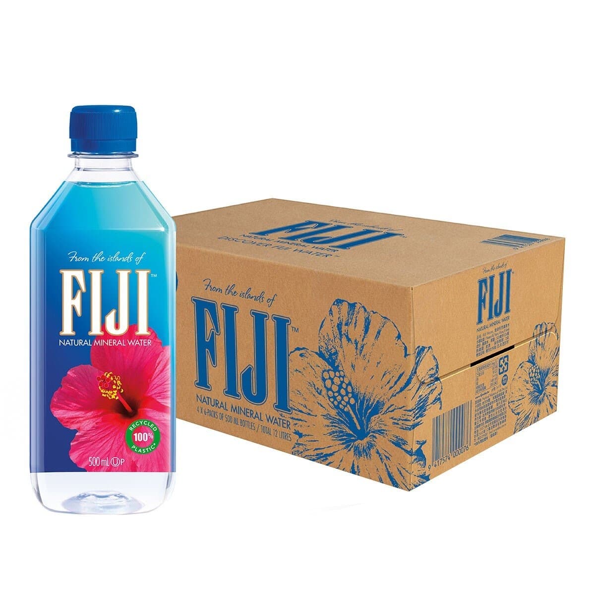 Air Mineral Dalam Alami Fiji 500ml X 24 Botol