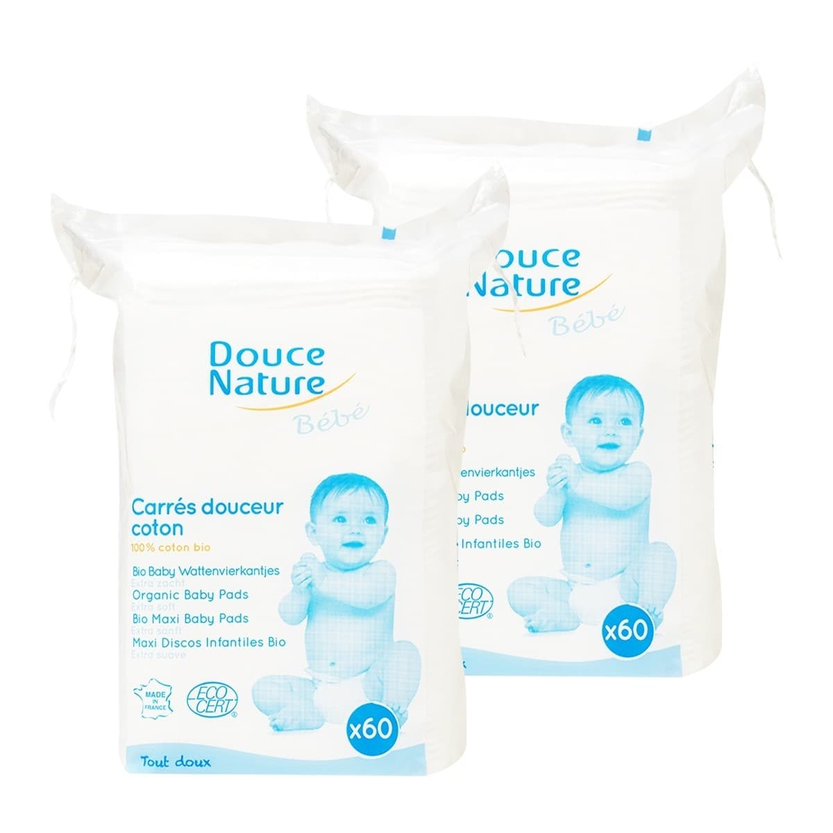 Tisu Bayi Calendula Alam Douce 60pcs X 2pcs
