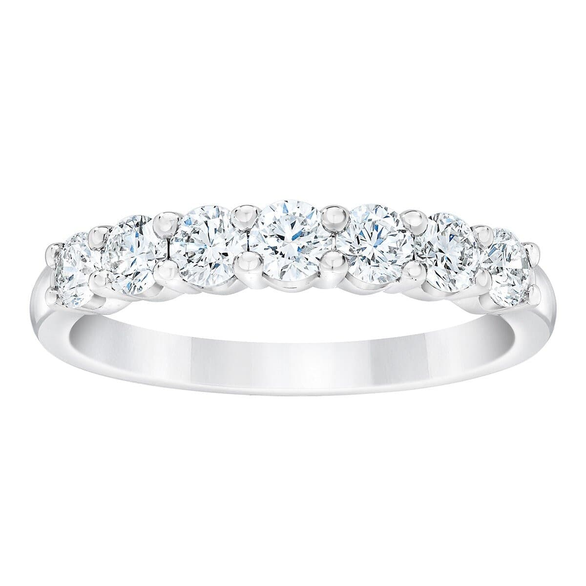 Cincin Berlian Bulat 0,85 Karat Platinum VS2/I