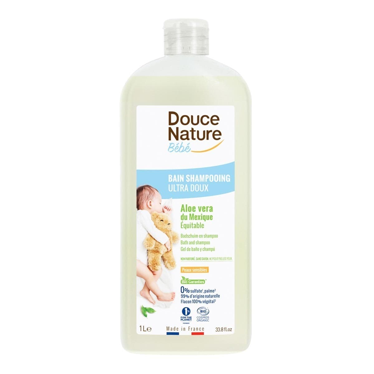 Douce Nature Shampoo dan Body Wash Bayi 1 Liter