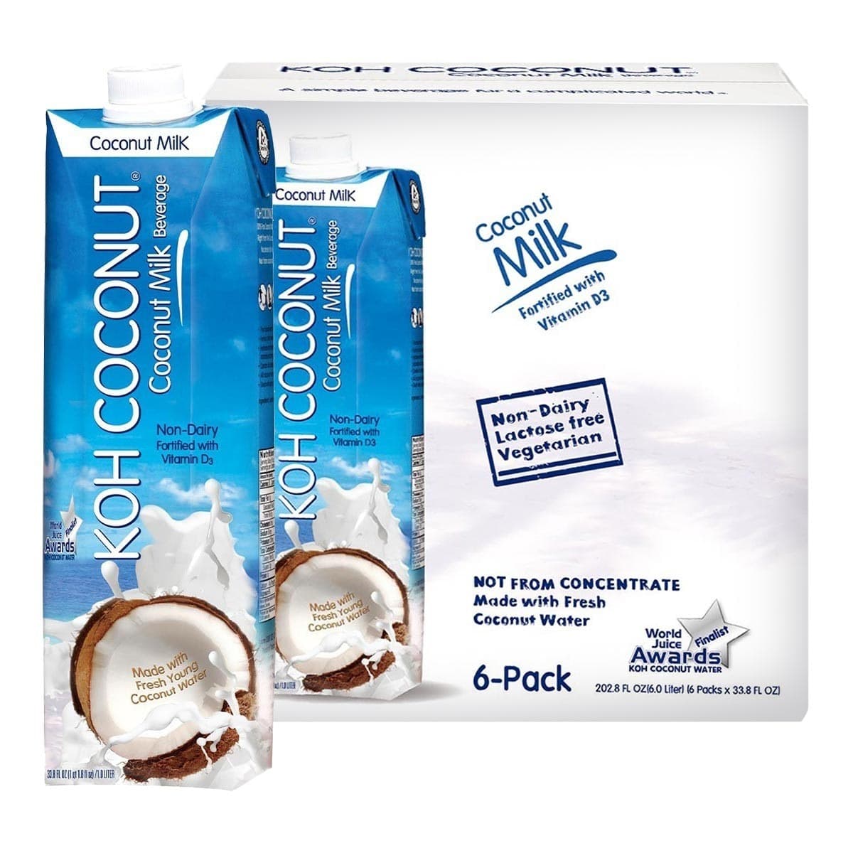Koh Coconut Milk 1 Liter X 6 Pack