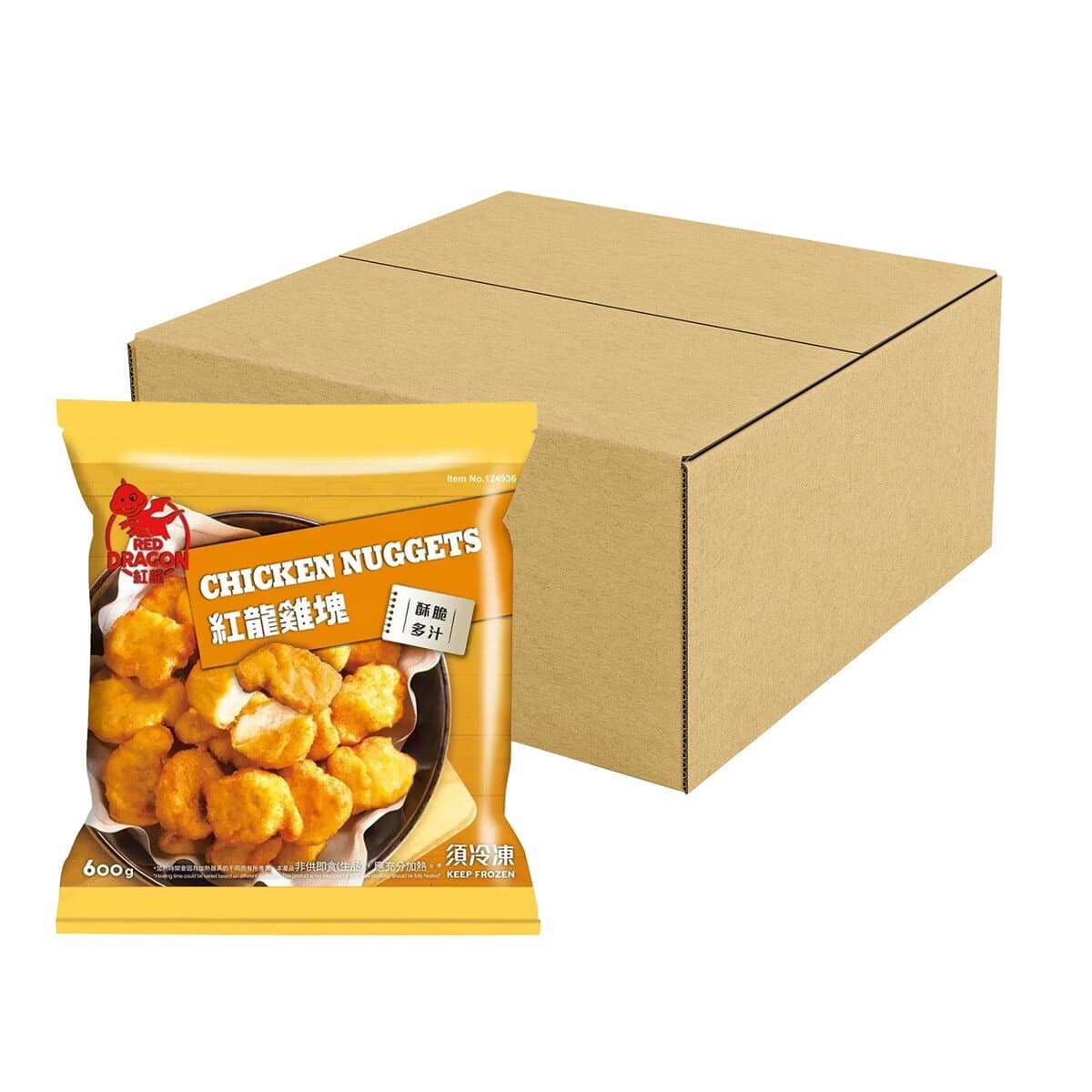 Ayam Beku Naga Merah 600g X 22 pcs