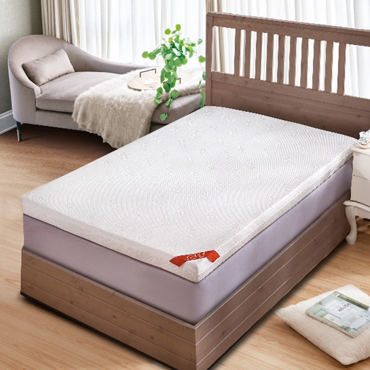 Kasur Q-Bounce Kasur Q-Bounce Kasur Lateks Alami CASA Single 3,5 kaki 107cm X 190cm X 7,5cm