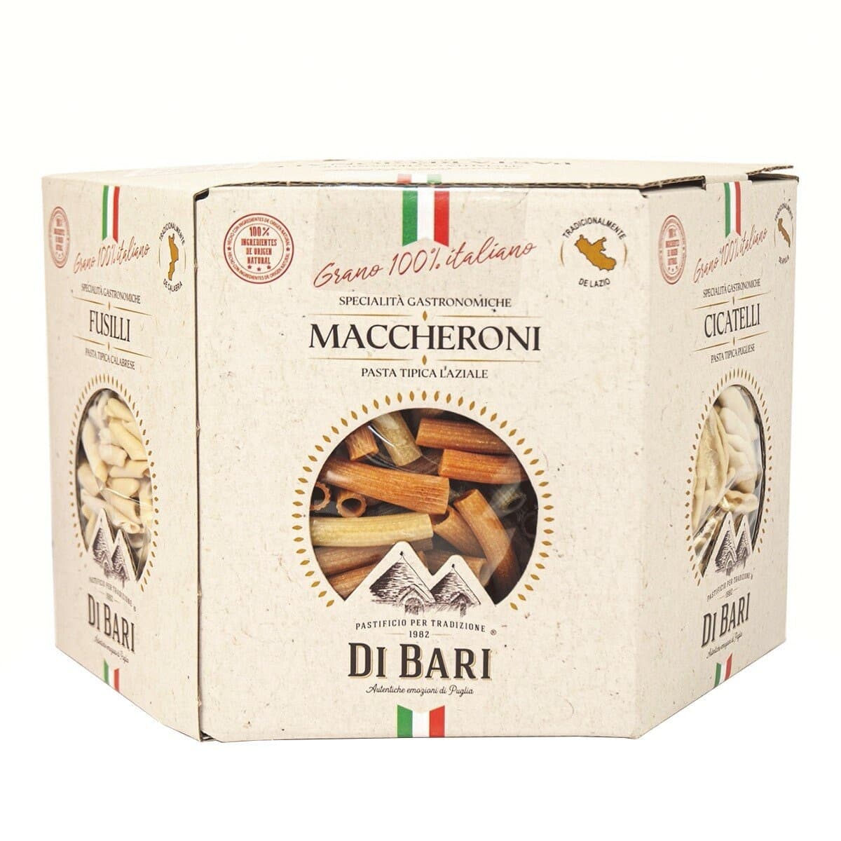 DI BARI Italian Pasta Variety Pack 350 gram X 6 Pieces