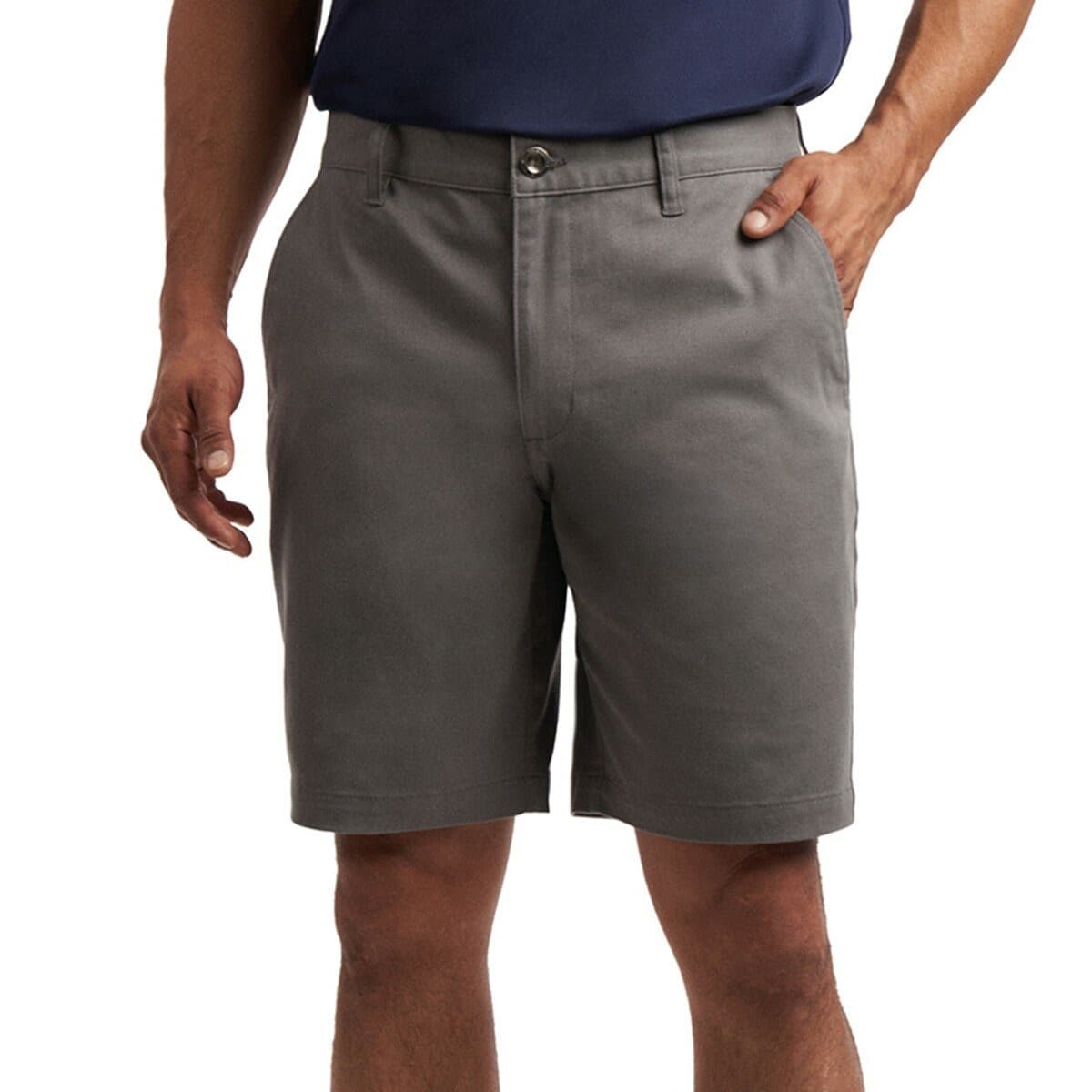 RVCA Pantalon Elastis Laki-laki Abu-abu Pinggang 30 Inci