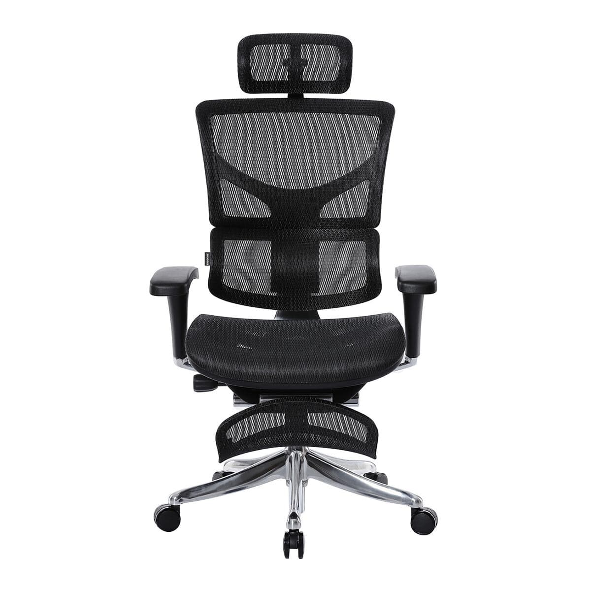 Ergoking Chair Ergonomis dengan Jaring Besar Seri 171-Pro Plus Warna Hitam