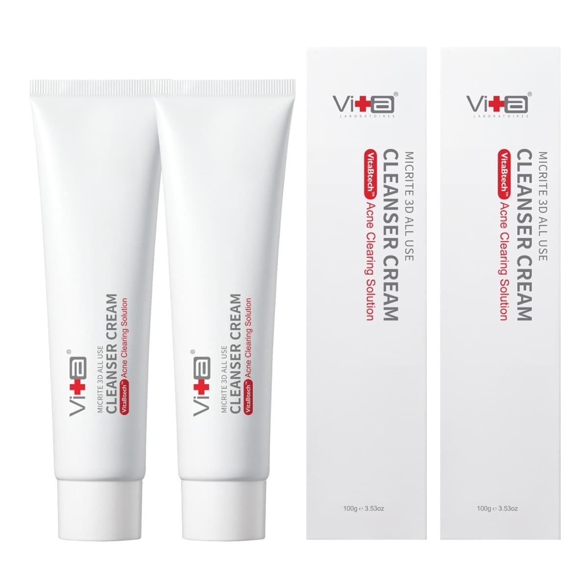 Weija Micron 3D Facial Cleanser 100 gram X 2 item