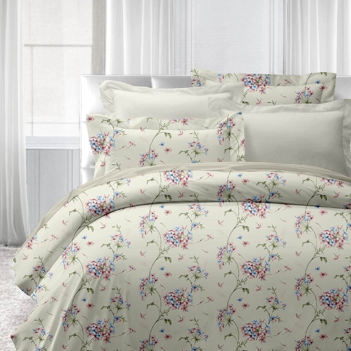 Set Selimut Bundel Tempat Tidur Katun Ganda Caliphil 152cm X 190cm Eliace