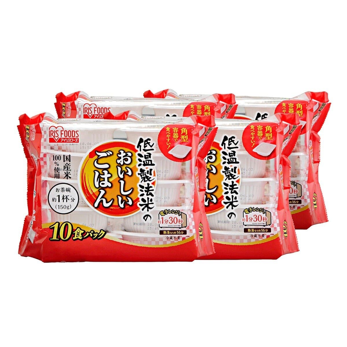 IRIS OHYAMA Nasi Instan Dengan Teknik Pendinginan Rendah 150 gram X 40 kotak