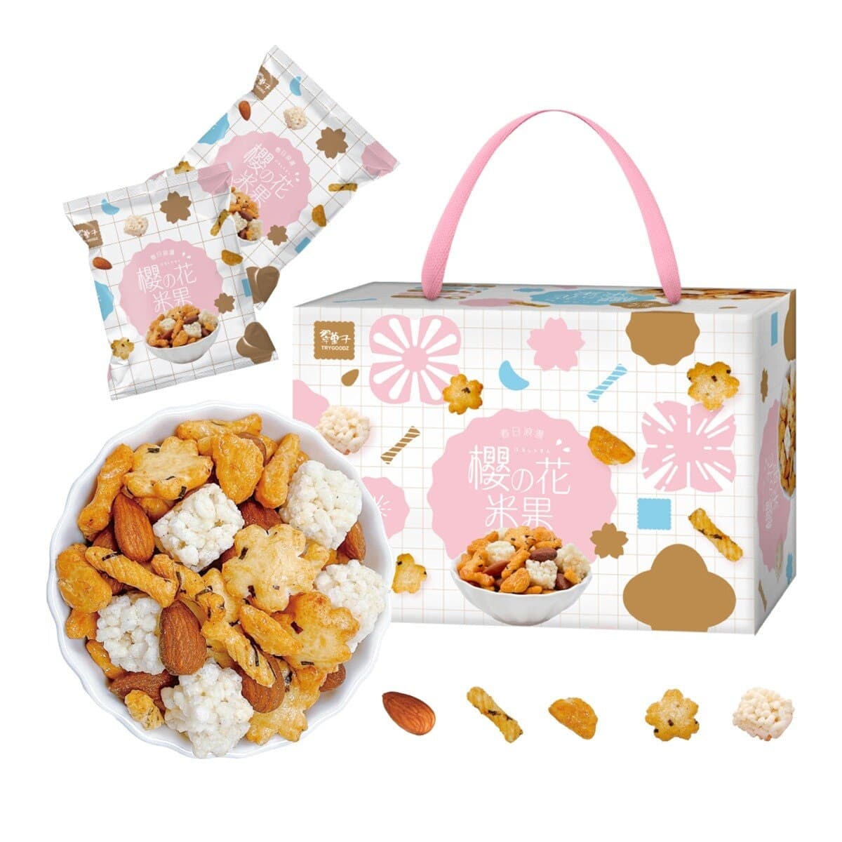 Box Hadiah Sakura Rice Crispies 14 Gram X 20 Sachet X 2 Box