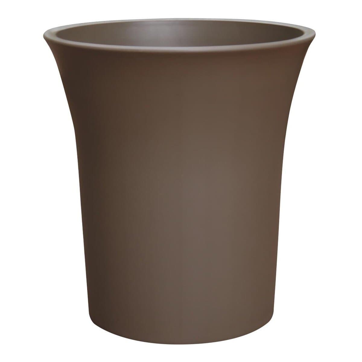 21,5 cm Wastafel Tinggi 5 Buah Coklat