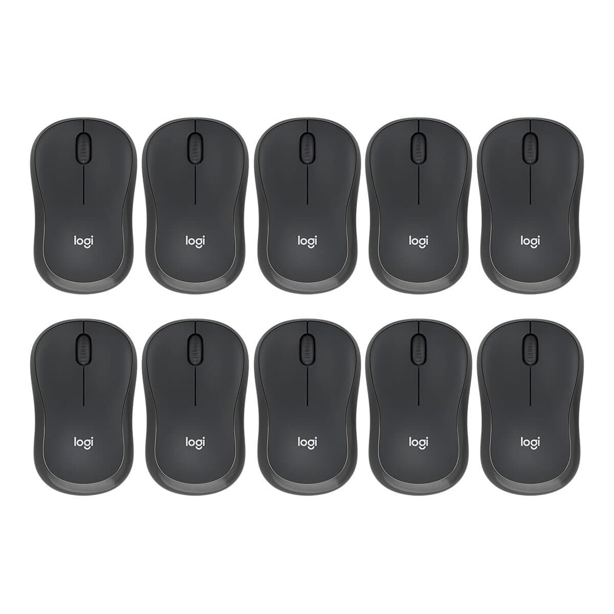 Logitech Mouse Bluetooth Bisu M240 10 unit Hitam