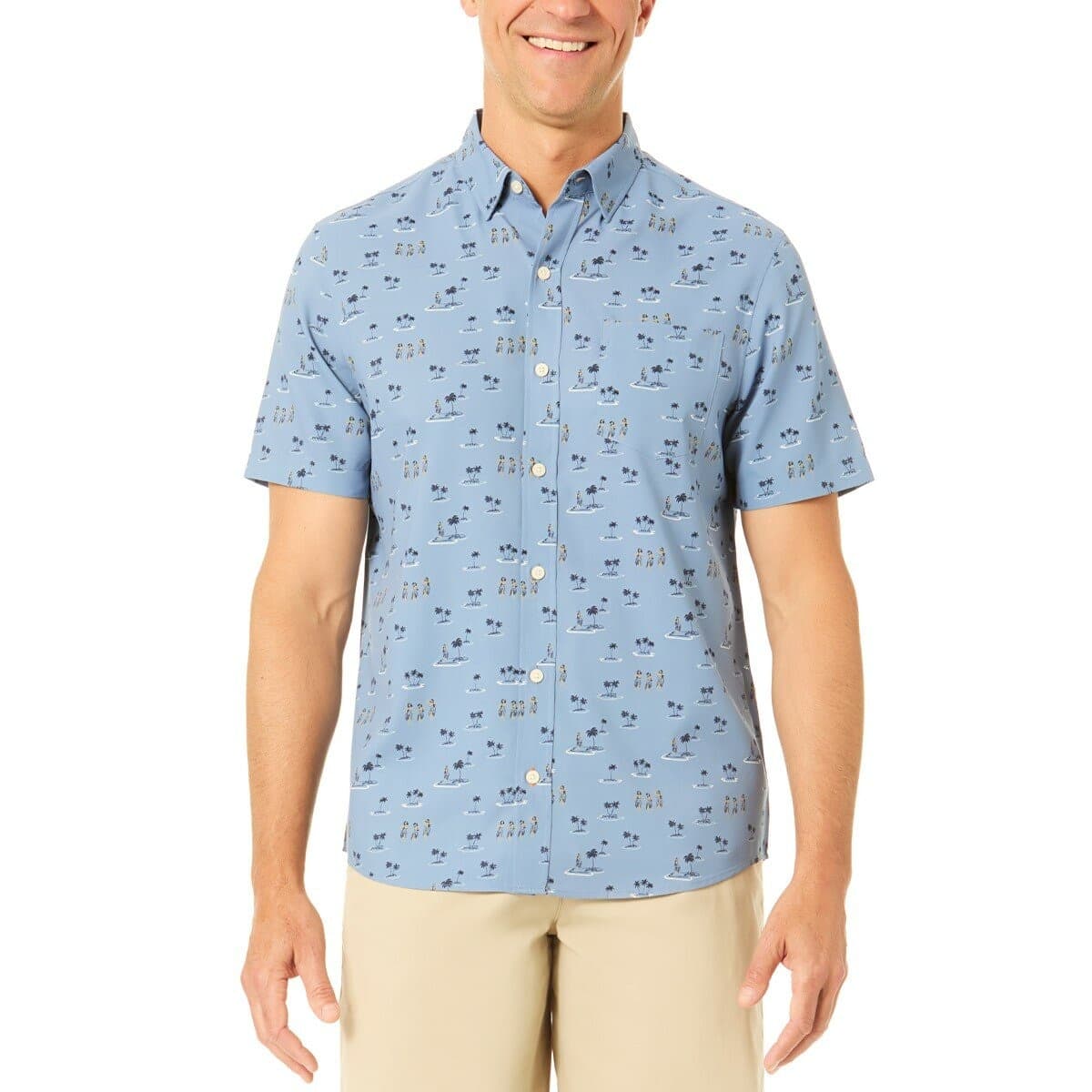 Tailor Vintage Baju Kaos Lengan Pendek Pria Biru L