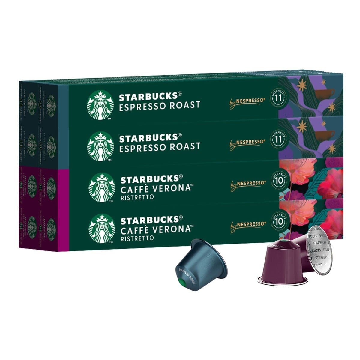 Starbucks Coffee Capsule Rich Intense Set 80 piece Suitable for Nespresso Machine