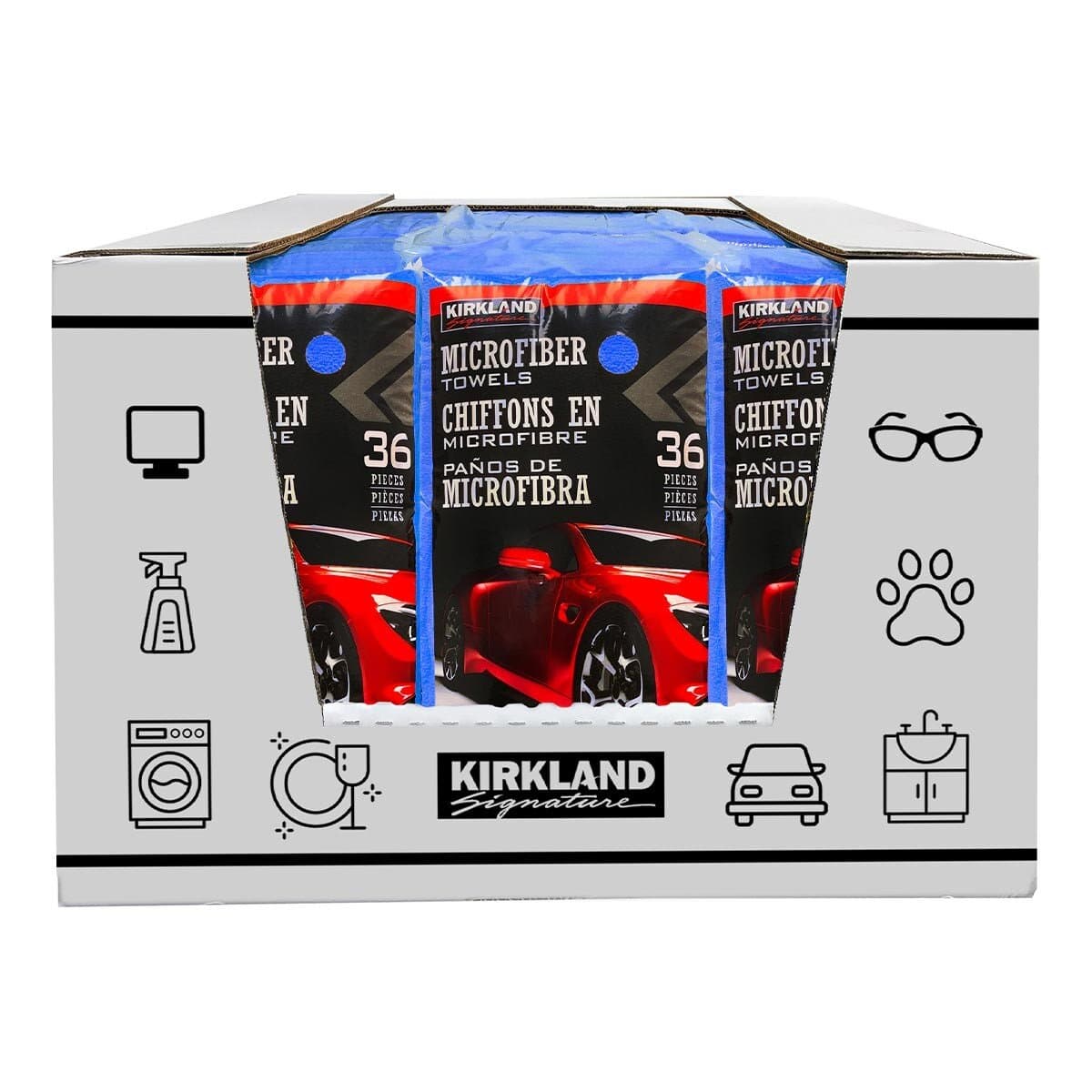 Clorox Lembaran Serap Ultra Halus Biru 36 Lembar X 9 Paket