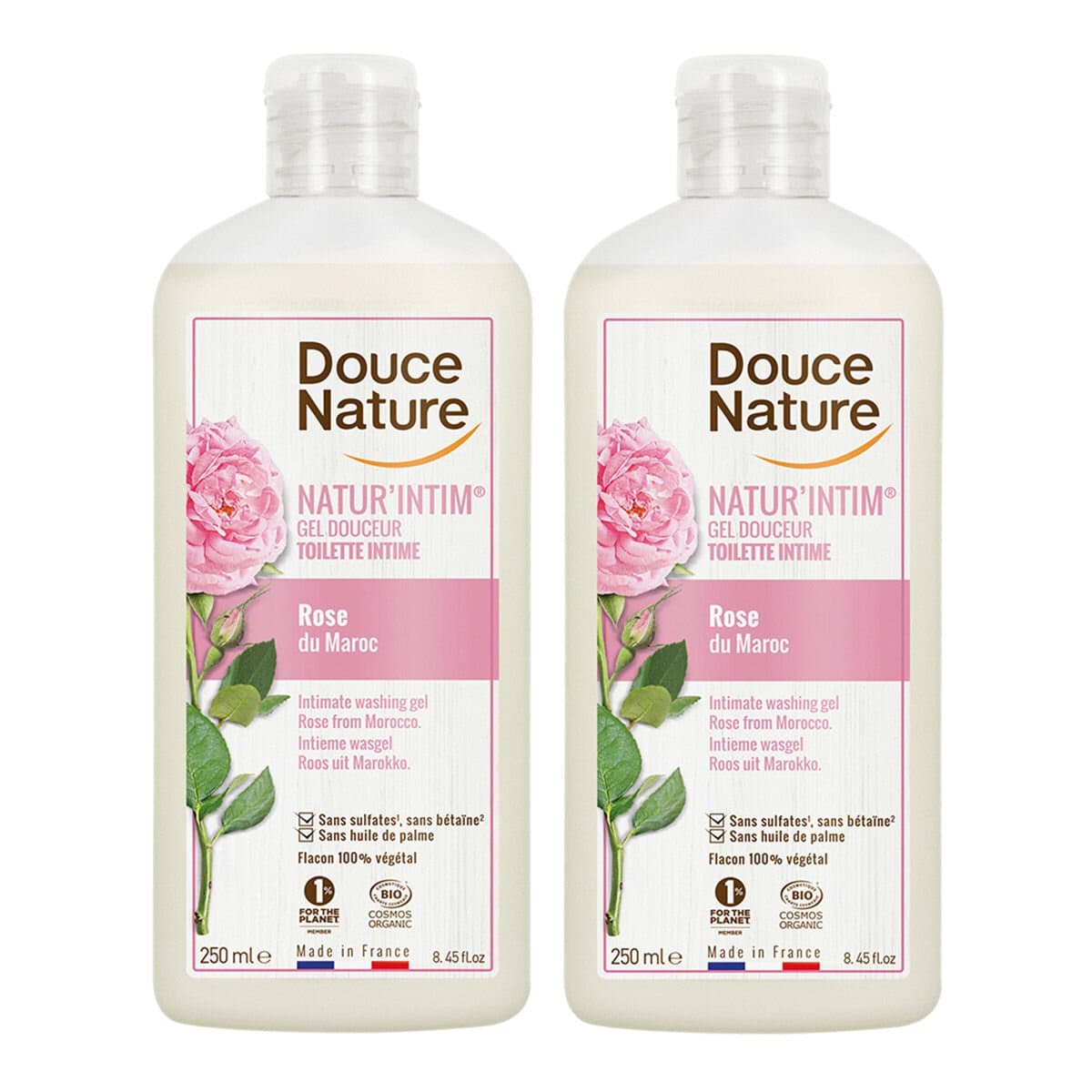 Douce Nature Pembersih Intim Rose Mallow 250ml x 2 Botol