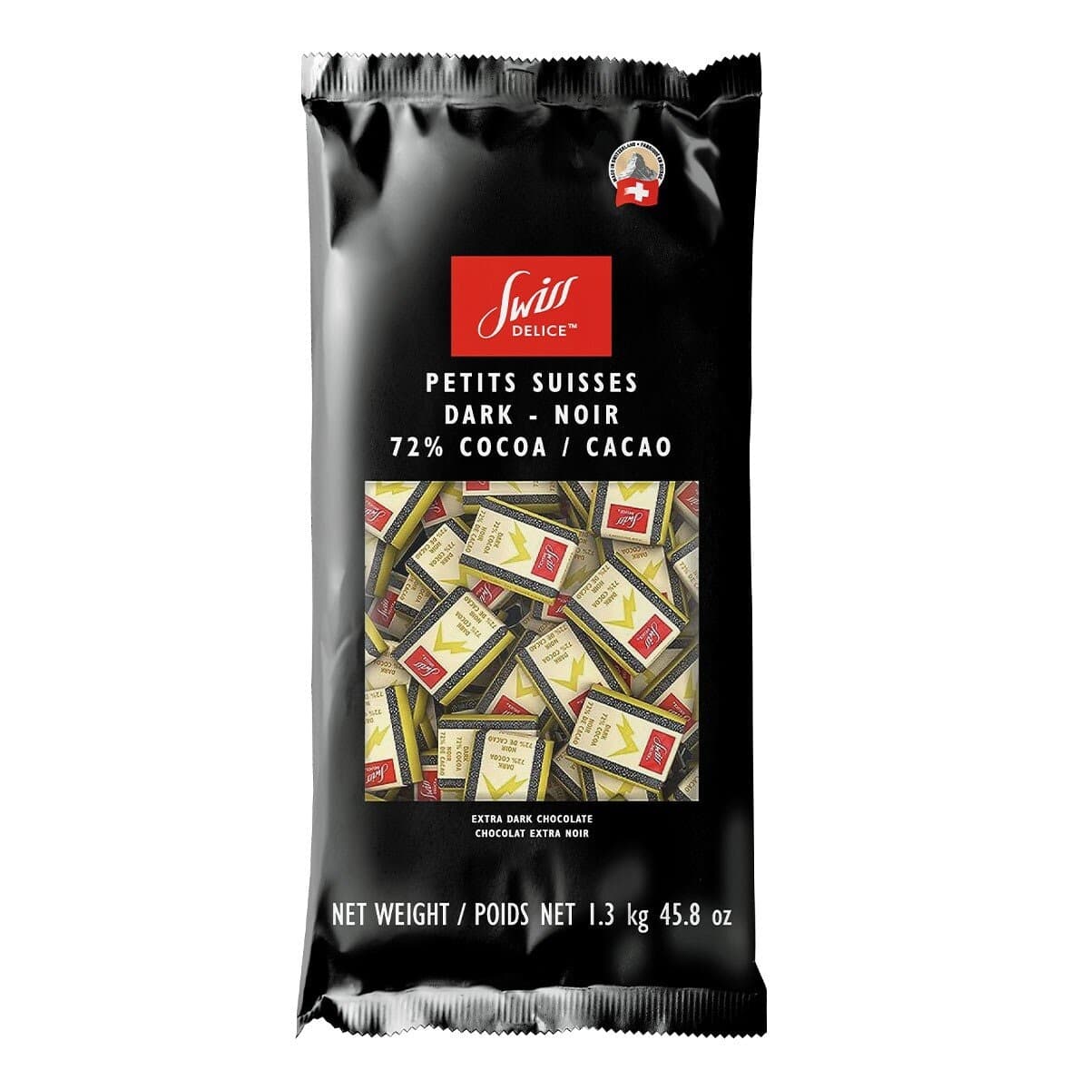 Swiss Delice Coklat Hitam 72% 1,3 kg