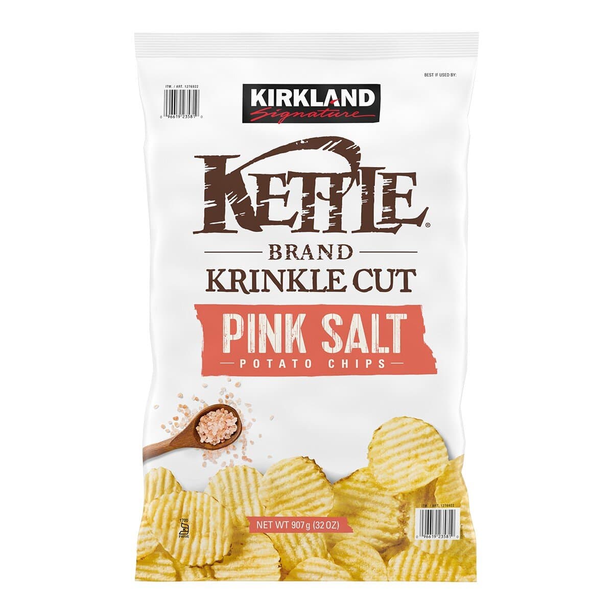 Kirkland Pink Salt Potato Chips 907g