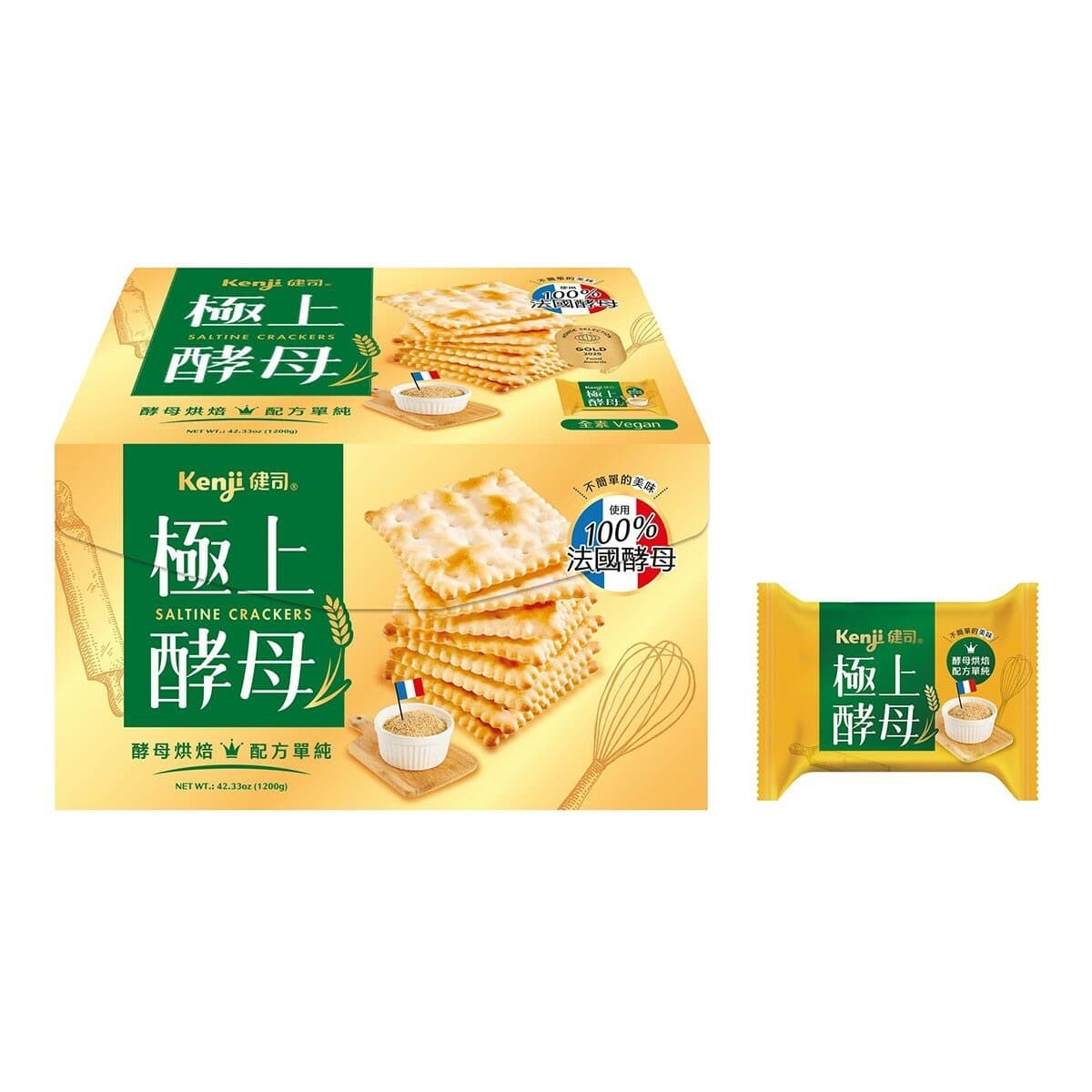 Biskuit Ragi Ekstrim Kenshi 20g X 60 pcs