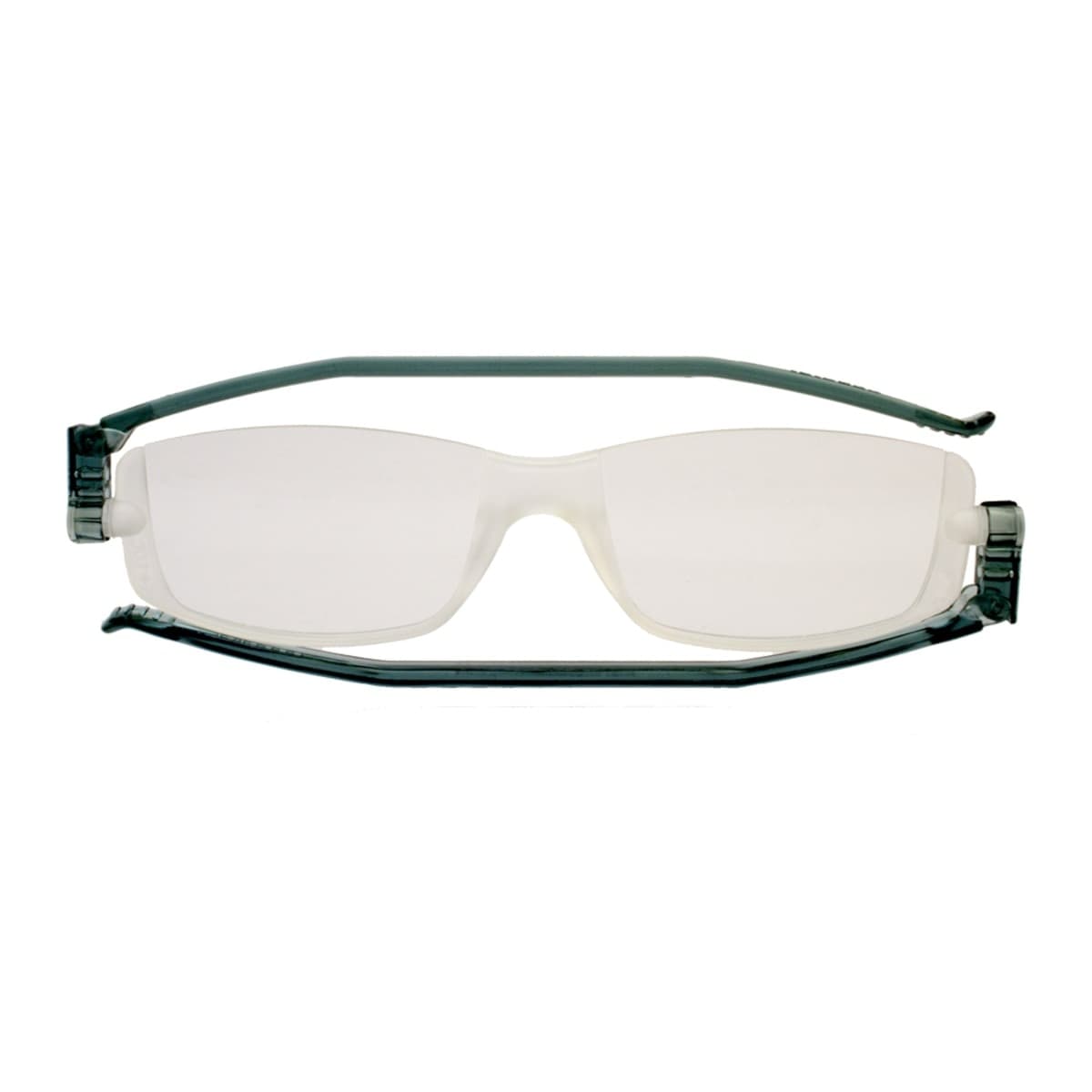 Nannini Kacamata Baca 100 derajat 2 pcs Frame Hitam + Abu-abu