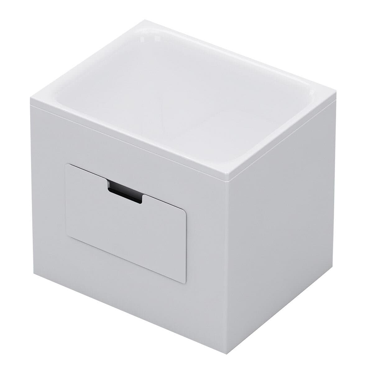 Bak mandi bidet Kohler 850mm sudut kiri dengan sanggurdi Dibatasi untuk daerah terpencil (Zona 1)