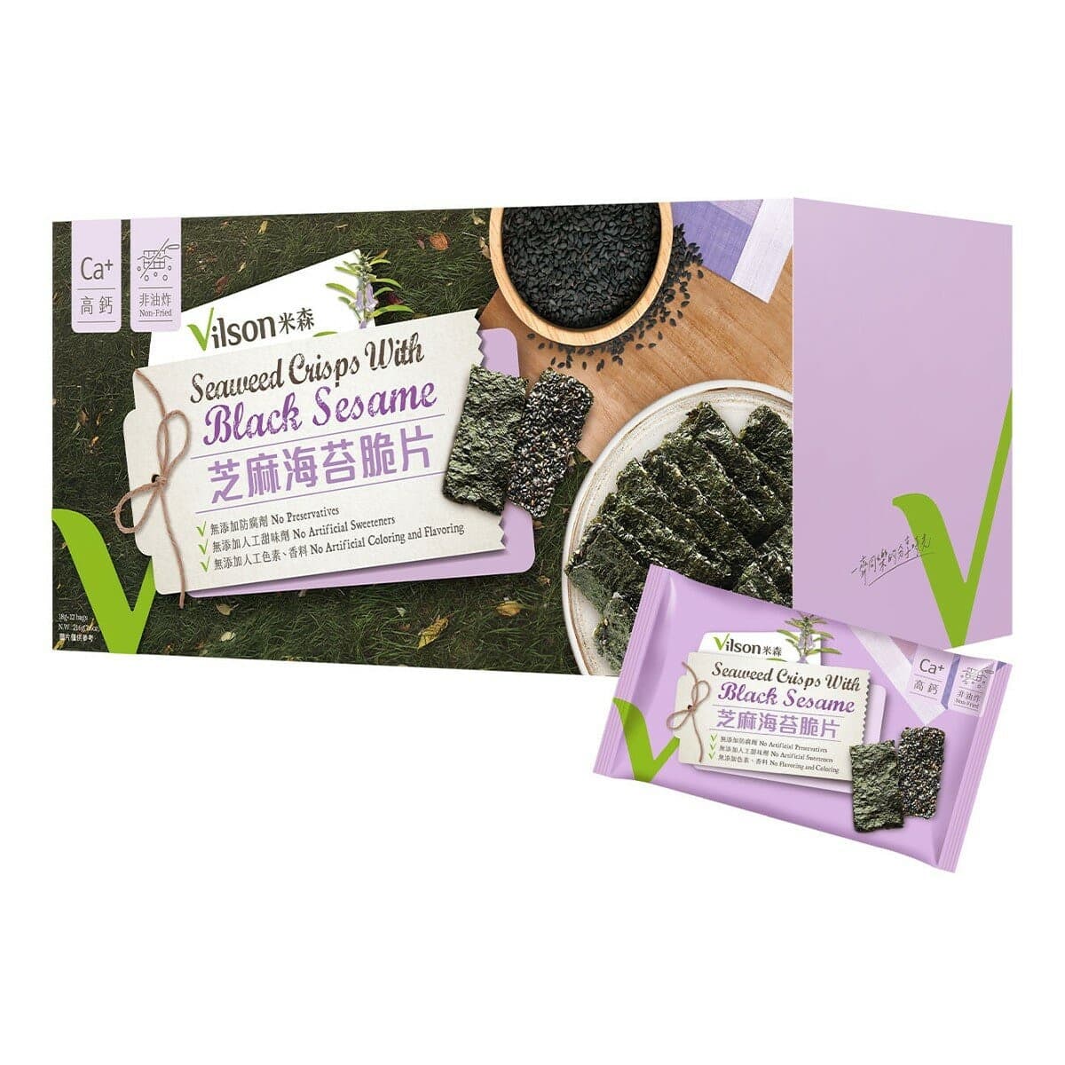 Keripik Jagung dan Rumput Laut Misson 18 gram X 12 Pouch