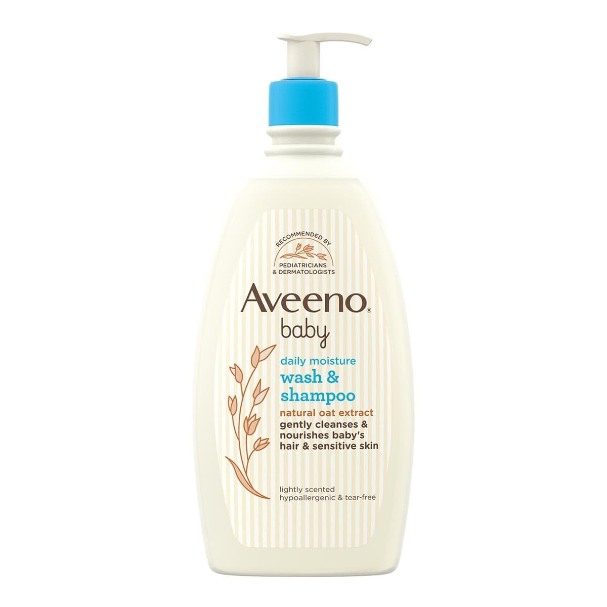 Aveeno Baby Oatmeal Shampoo dan Bath Gel 532 ml X 2 Botol