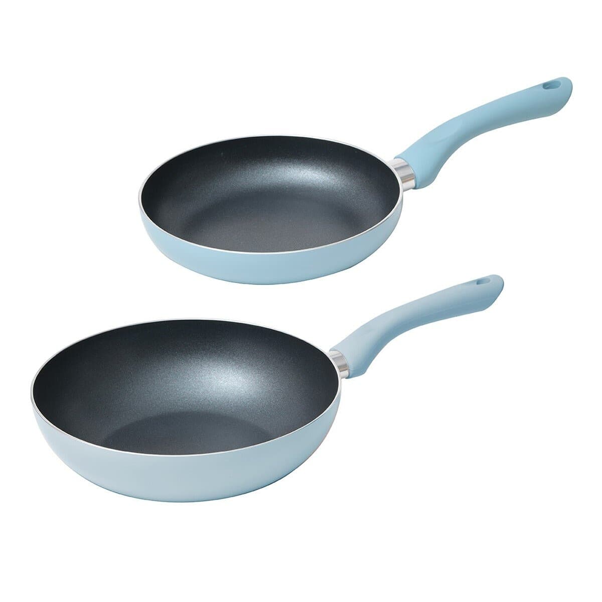 Lock&Lock Set Panci Anti-Lengket IH 20 cm Flat Pan + 28 cm Wok