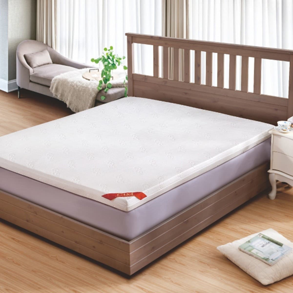 Kasur CASA Double XL Kasur Q-Flex Lateks Alami 183cm X 190cm X 7,5cm