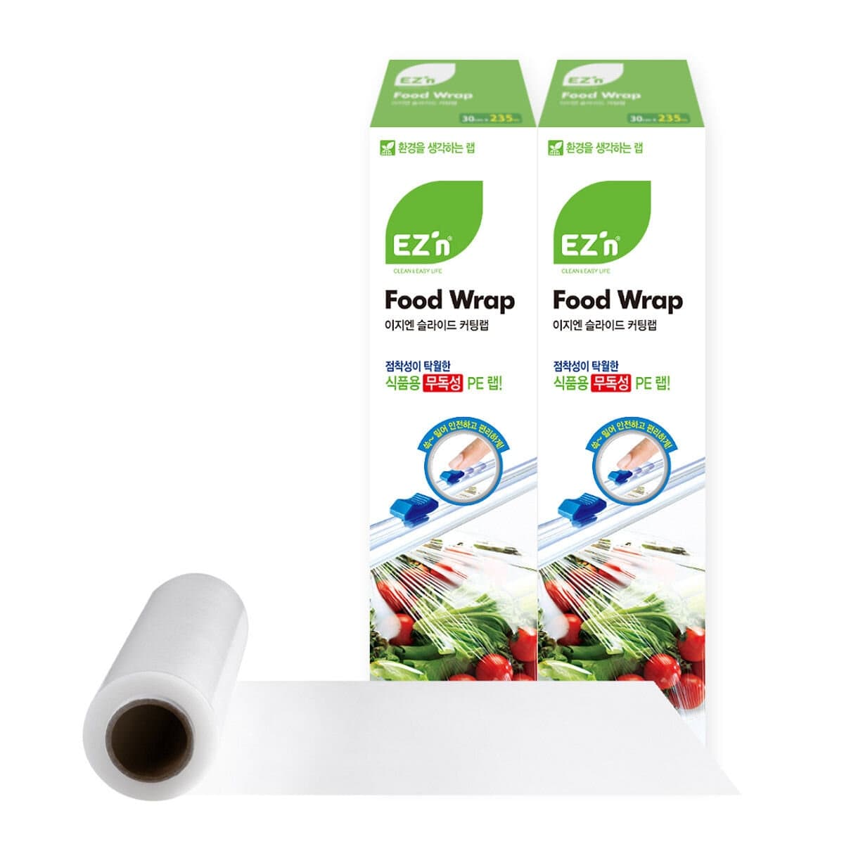 EZ'n PE Film Pelindung Makanan 30 cm X 235 Meter X 2 Buah