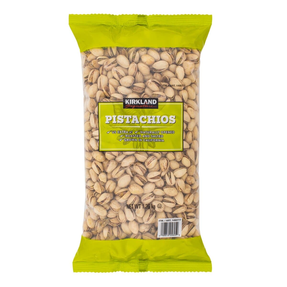 Kirkland Pistachio Roasted Salted 1,36 kg