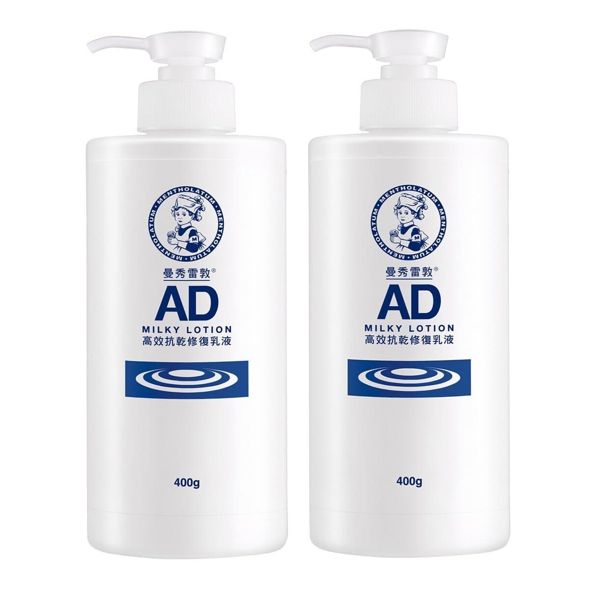 Manulife Krim Perbaikan Kulit AD Efektif Anti-Kering 400 Gram X 2 Potong