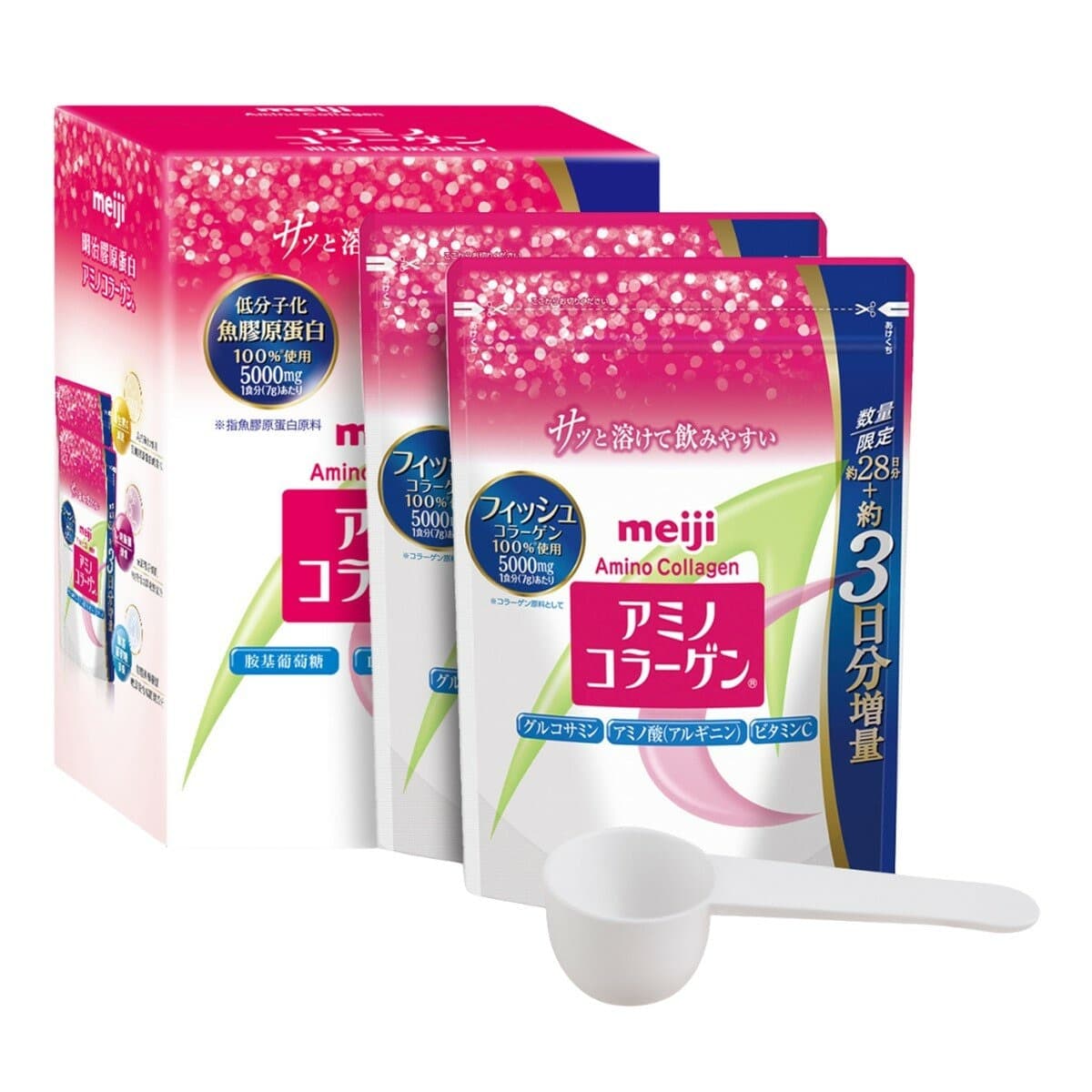 Meiji Collagen Powder Standar 31 hari (217g) X 2 bungkus