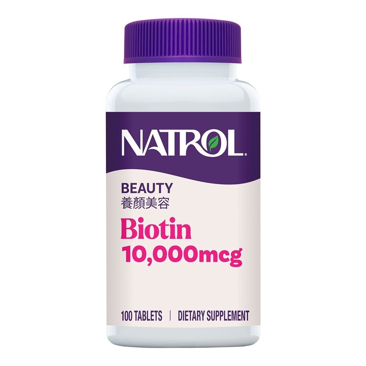 Natrol Natrol Biotin 10.000 mcg (makanan) 100 tablet