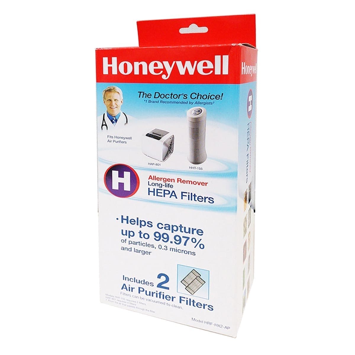 Filter True HEPA Honeywell Tahan Lama 2 in X 2 Kotak HRF-HX2-AP