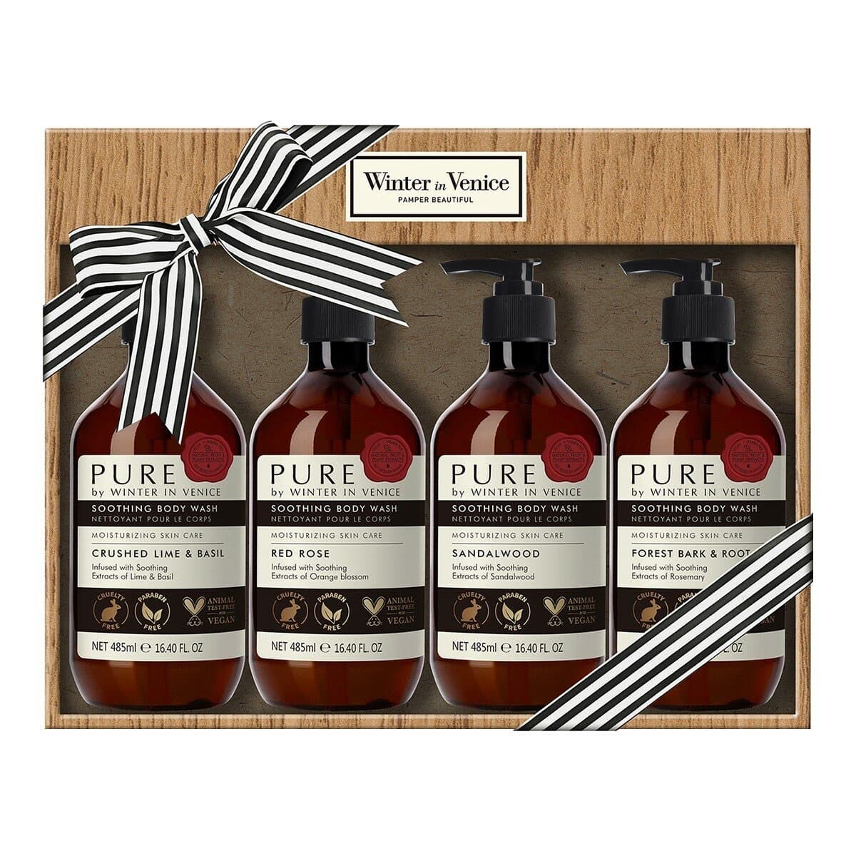 Winter In Venice Set Pembersihan Tubuh 485 ml X 4 Buah