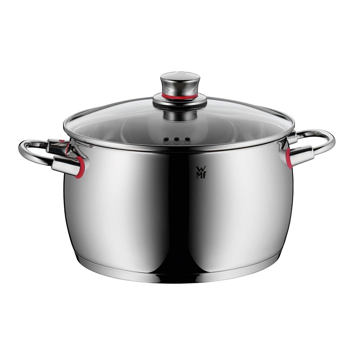 WMF Quality One Panci Sup Tinggi 24 cm dengan tutup 6,8 liter